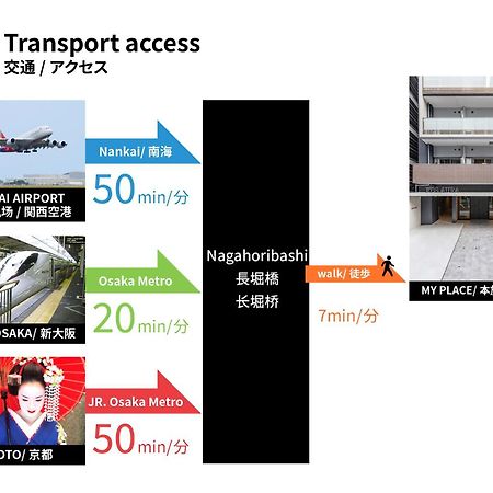 Appartamento Fds Aura Osaka Esterno foto
